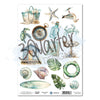 3Quarter Designs - Beachside Life Sticker Sheet A4