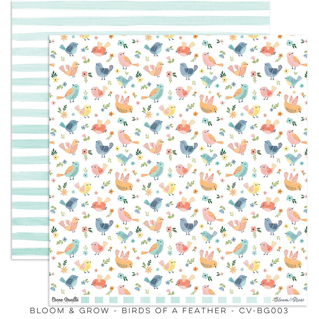 Cocoa Vanilla - Bloom and Grow Paper - Birds of a Feather