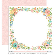 Cocoa Vanilla - Bloom and Grow Paper - Wild Flowers