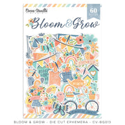 Cocoa Vanilla - Bloom and Grow Die Cut Ephemera