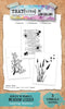 TEXT{ures} Beneath the Brambles Meadow Ledger 4in x 6in Layering Stencil Set