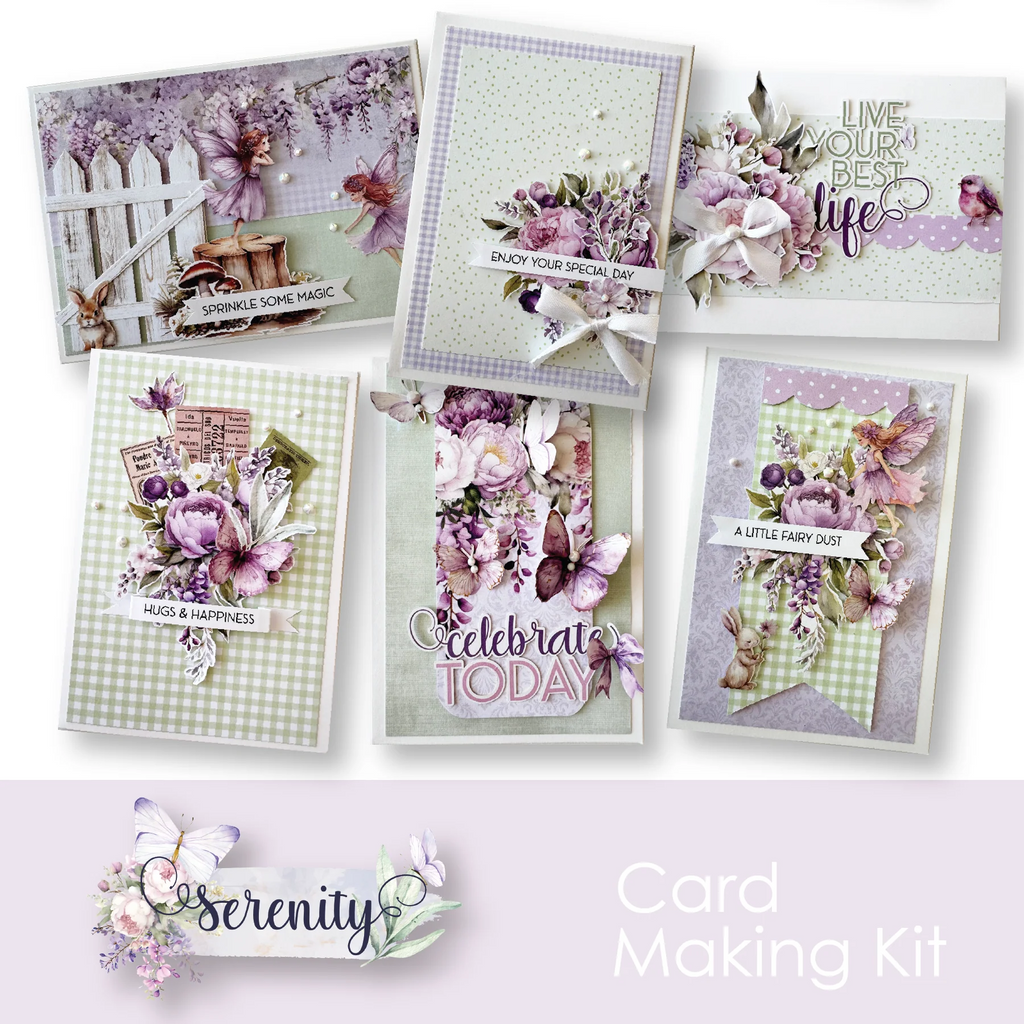 Uniquely Creative - Serenity Card Making Kit