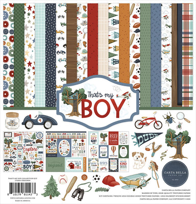 Carta Bella - That's My Boy 12x12 Collection Kit