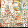 Ciao Bella - Coral Reef 12x12 Paper Pack 12/Pkg