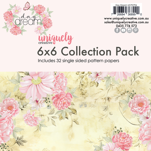 Uniquely Creative - Day Dream 6x6 Collection Pack