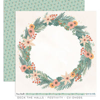 Cocoa Vanilla - Deck the Halls Paper - Festivity