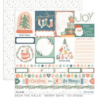 Cocoa Vanilla - Deck the Halls Paper - Merry Days