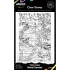 Arden Creative Studio - Maker Series World Traveler 4in x 6in Background Stamp