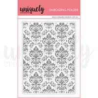 Uniquely Creative - Damask Embossing Folder