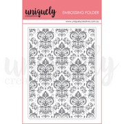 Uniquely Creative - Damask Embossing Folder