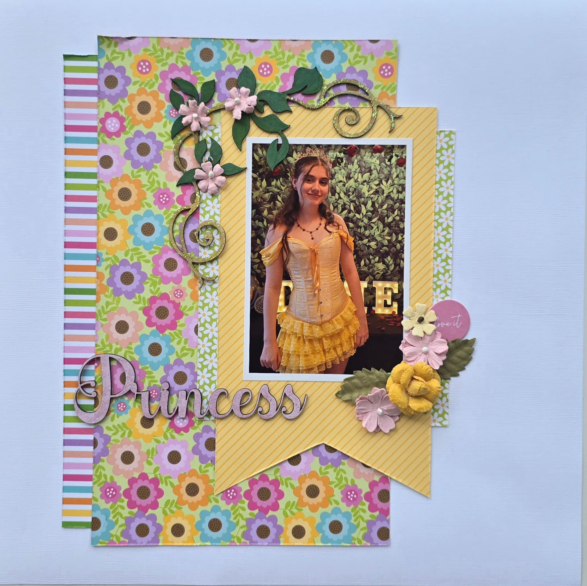 Princess Layout Kit | All About Scrapbooks Australia