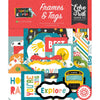 Echo Park - Field Trip Frames & Tags Die Cuts 33/Pkg