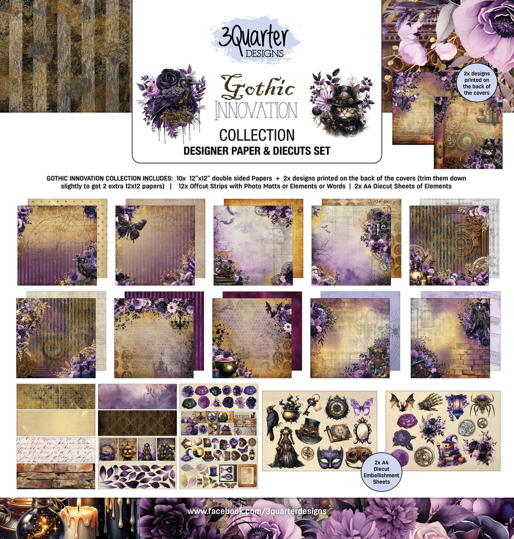 3Quarter Designs - Gothic Innovation Collection 12x12