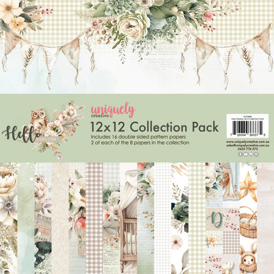 Uniquely Creative - Hello Darling 12x12 Collection Pack