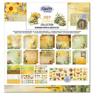 3Quarter Designs - Hey Buttercup Collection 12x12