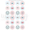 Uniquely Creative - Patchwork Roses Mini Cut-a-Part Sheet