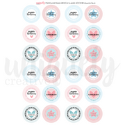 Uniquely Creative - Patchwork Roses Mini Cut-a-Part Sheet