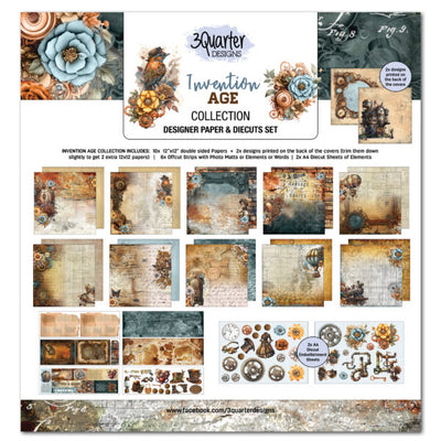 3Quarter Designs - Invention Age Collection 12x12