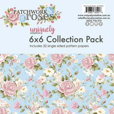 Uniquely Creative - Patchwork Roses 6x6 Collection Pack