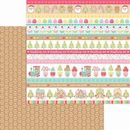 Doodlebug - Gingerbread Kisses Paper - Gingerbread Kisses