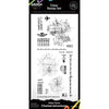 Arden Creative Studio - Maker Series Chartered Adventures 4in x 8in Clear Stamp Set