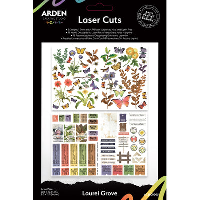 Arden Creative Studio - Laurel Grove Laser Cuts 98/Pkg
