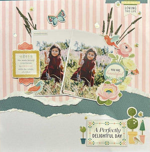 You Are Beautiful Layout Kit (2 single pages included in this kit)