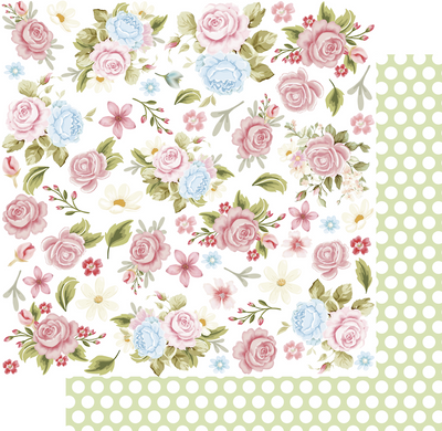 Uniquely Creative - Patchwork Roses Paper - Jelly Roll
