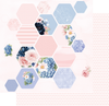 Uniquely Creative - Indigo Bloom Paper - Lyla