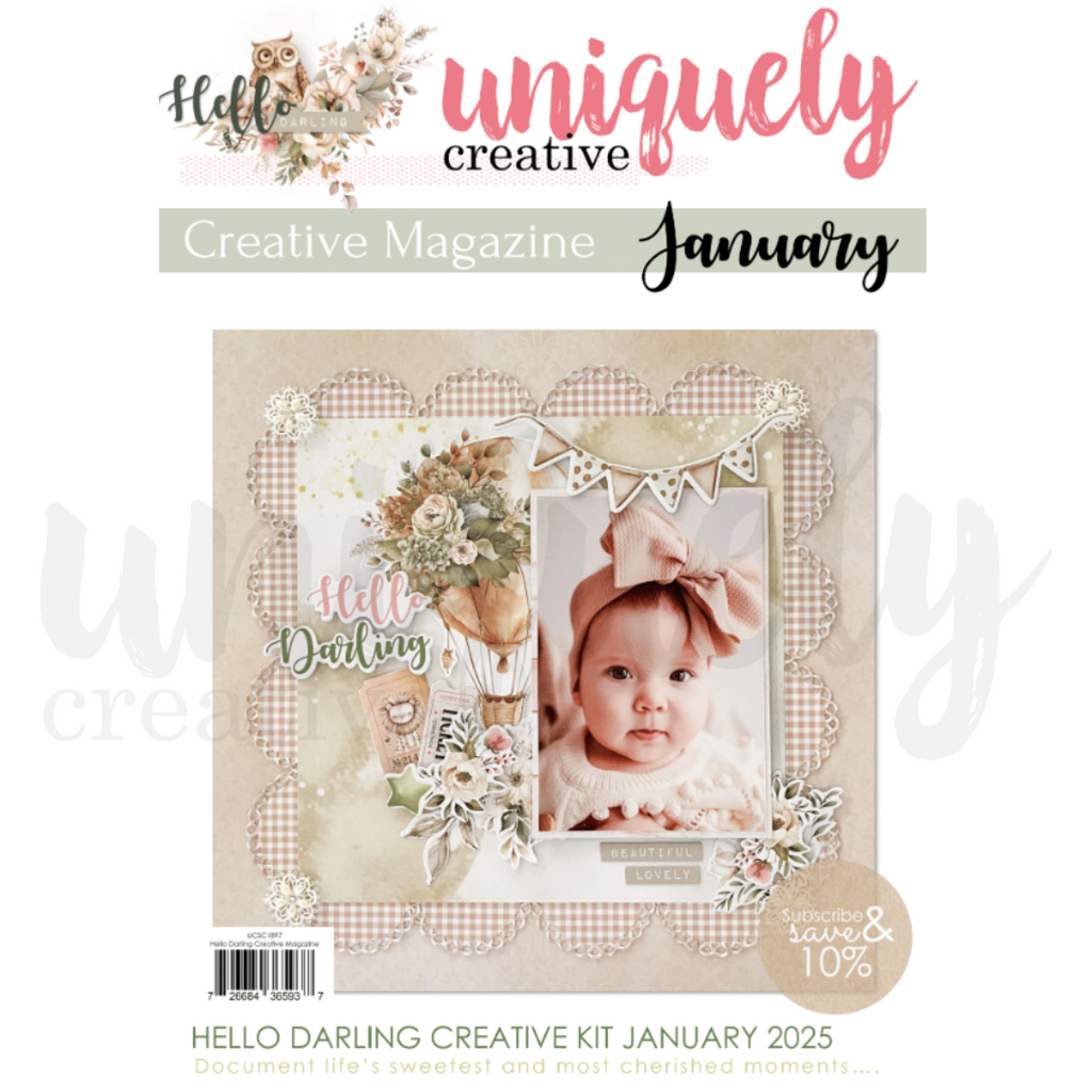 Uniquely Creative - Hello Darling Creative Magazine - Jan 2025