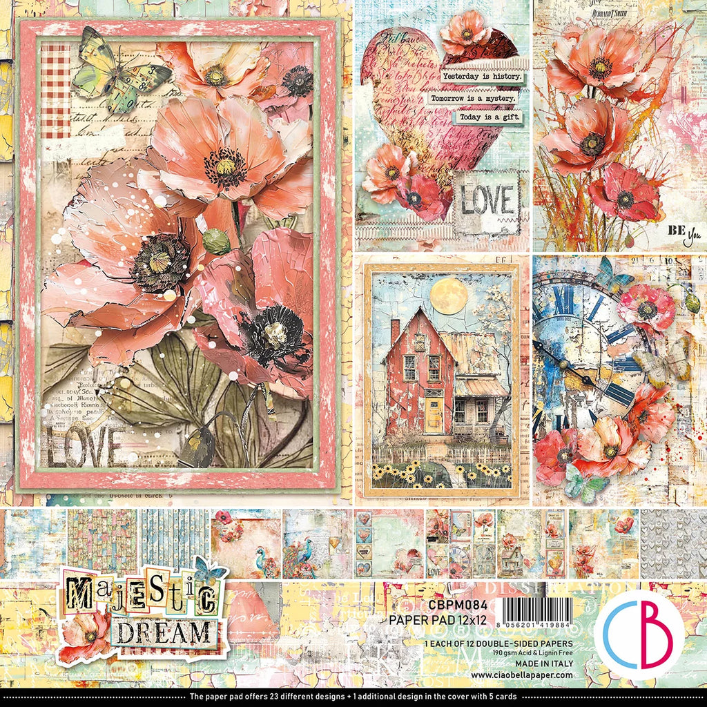 Ciao Bella - Majestic Dream 12x12 Paper Pack 12/Pkg