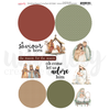 Uniquely Creative - Christmas Peace Cut-a-Part Sheet
