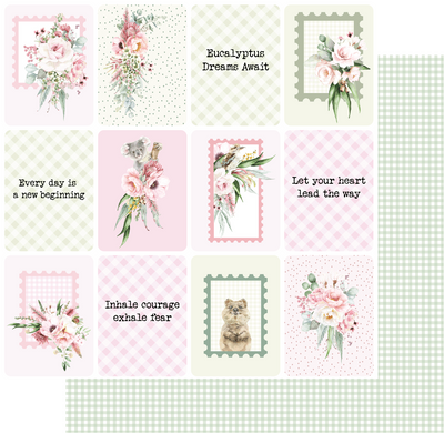 Uniquely Creative - Peonies & Proteas Paper - Wildflower Greenery