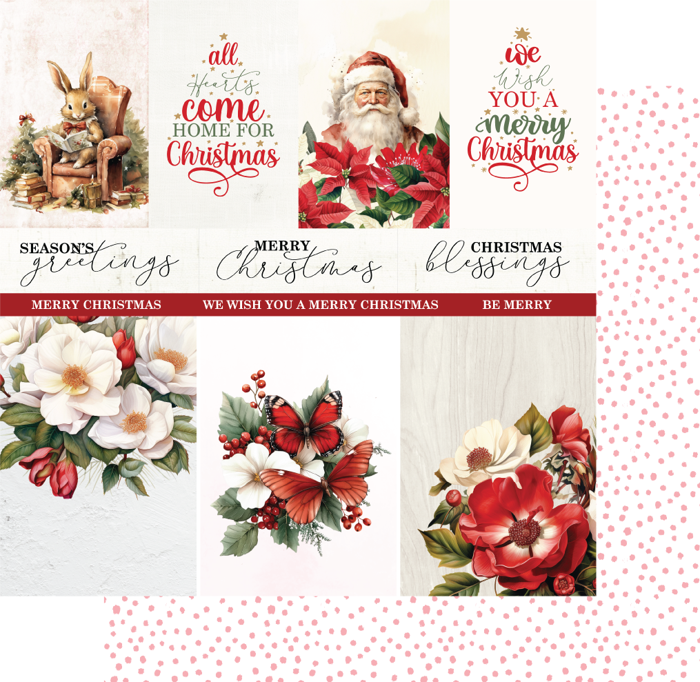 Uniquely Creative - Home for Christmas Paper - Night Before