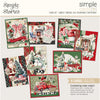 Simple Stories - Simple Vintage Old-Fashioned Christmas Simple Cards - Card Kit