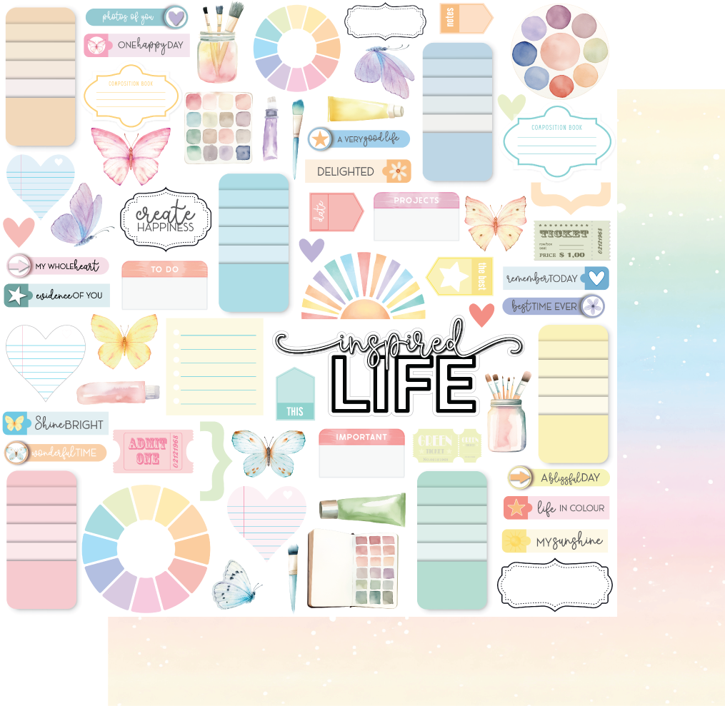 Uniquely Creative - Colour Crush Paper - Radiant Life