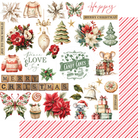 Uniquely Creative - Home for Christmas Paper - Ready for Santa