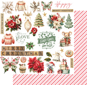 Uniquely Creative - Home for Christmas Paper - Ready for Santa