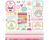 Doodlebug - Gingerbread Kisses This & That Sticker Sheet