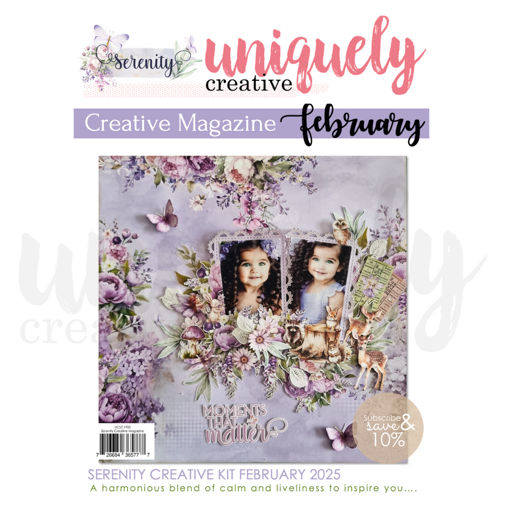 Uniquely Creative - Serenity Creative Magazine - Feb 2025