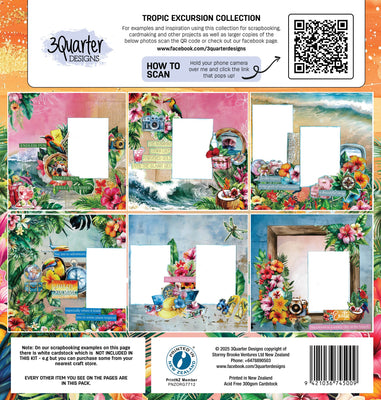 3Quarter Designs - Tropical Excursion Collection 12x12