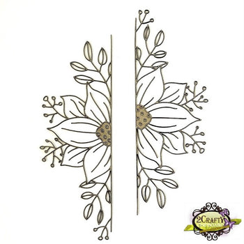 2Crafty - Fine Flower Photo Adornment Set 1