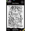 Arden Creative Studio - Maker Series Typecast Mix 4in x 6in Background Stamp 1/Pkg