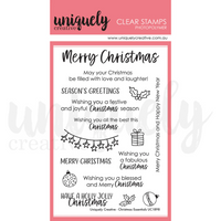 Uniquely Creative - Christmas Essentials Stamp Set