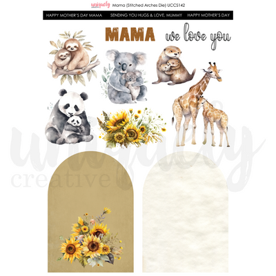 Uniquely Creative - Mama Cut-a-part Sheet