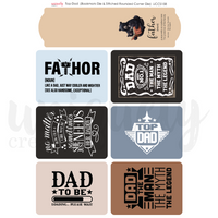 Uniquely Creative - Top Dad Cut-a-part Sheet