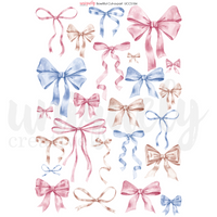 Uniquely Creative - Bowtiful Cut-a-Part Sheet