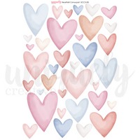 Uniquely Creative - Heartfelt Cut-a-Part Sheet