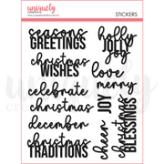 Uniquely Creative - A Christmas Dream Puffy Stickers