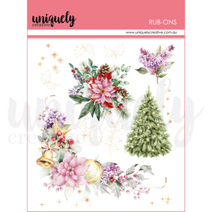 Uniquely Creative - A Christmas Dream Backgrounds Rub-ons